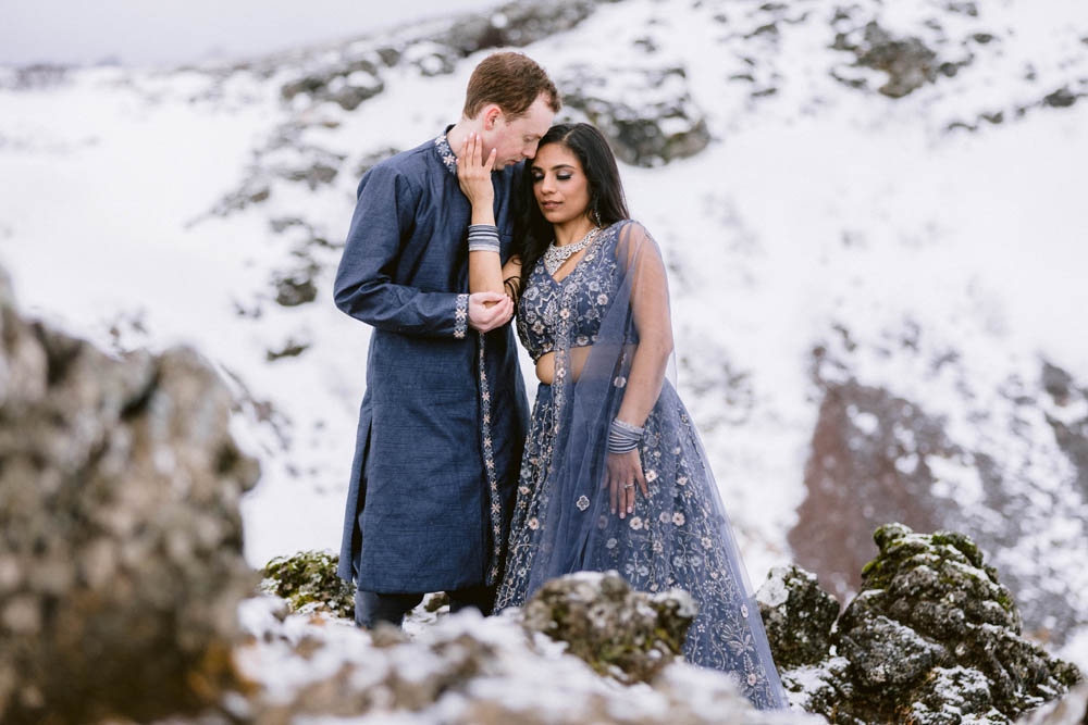 Indian Wedding Engagement Shoot Iceland 3