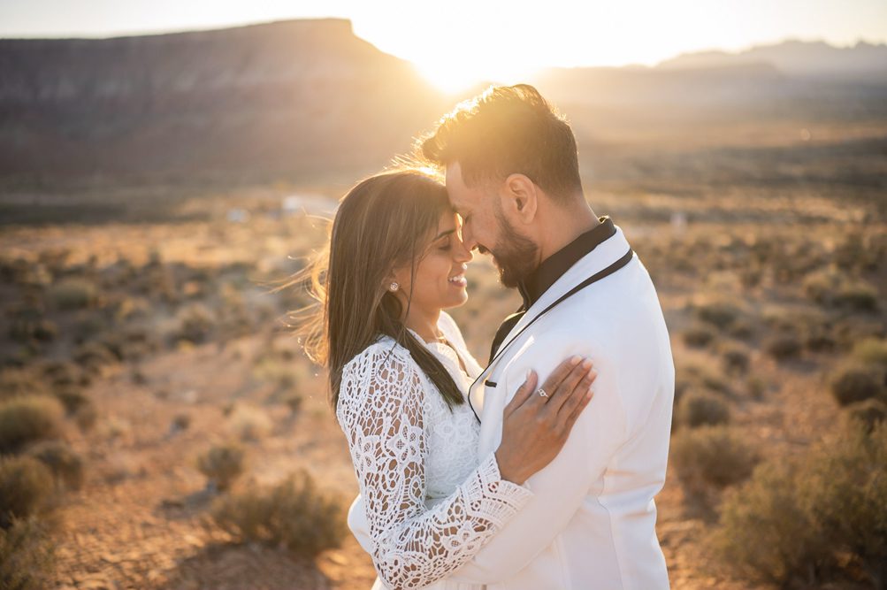 Indian Wedding Engagement Shoot Zion National Park 6