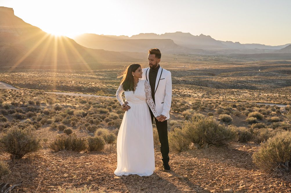 Indian Wedding Engagement Shoot Zion National Park 8