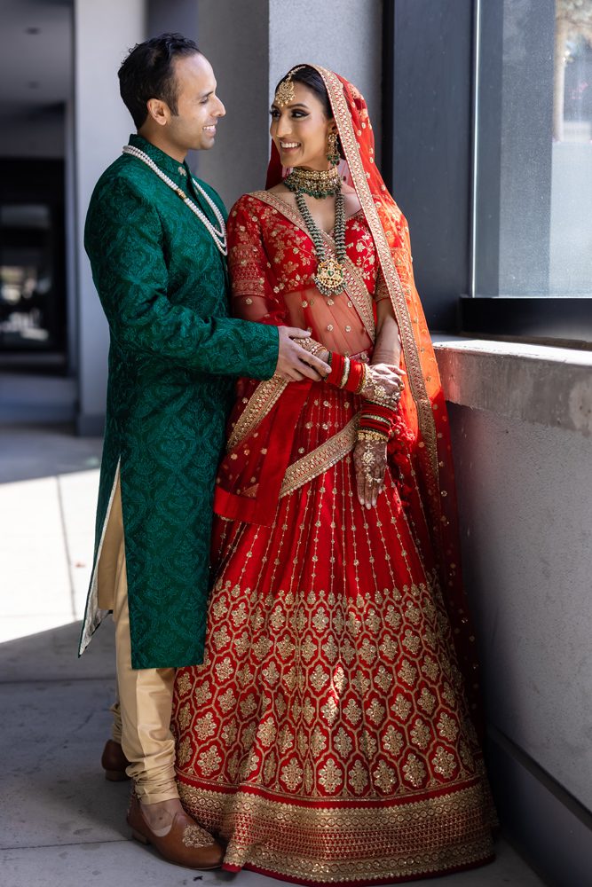 Indian Wedding First Look Filter Club Philadelphia 9