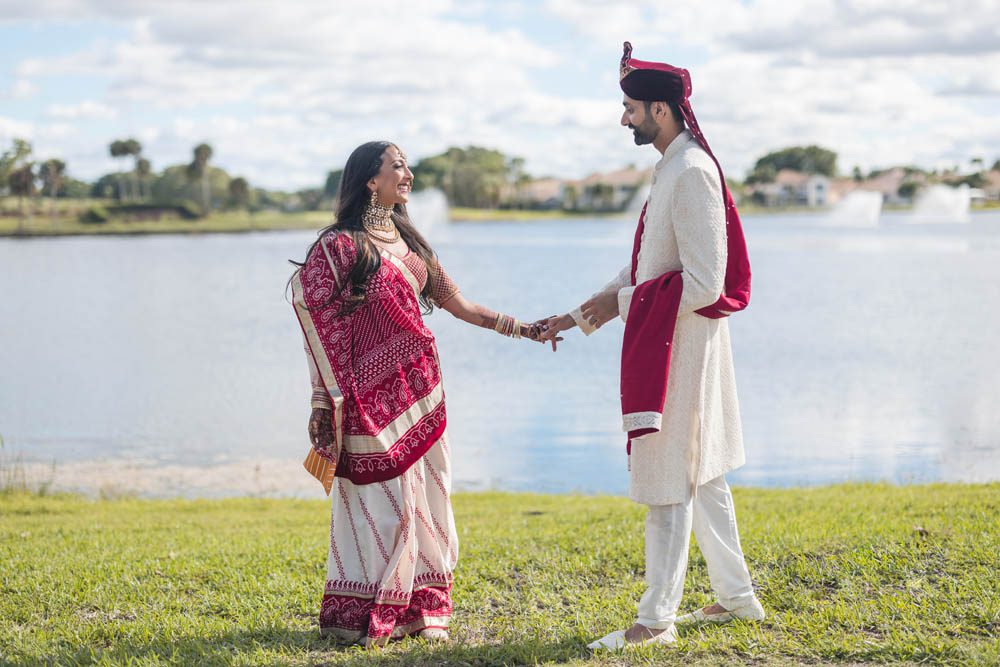 Indian Wedding First Look PGA National Resort 4