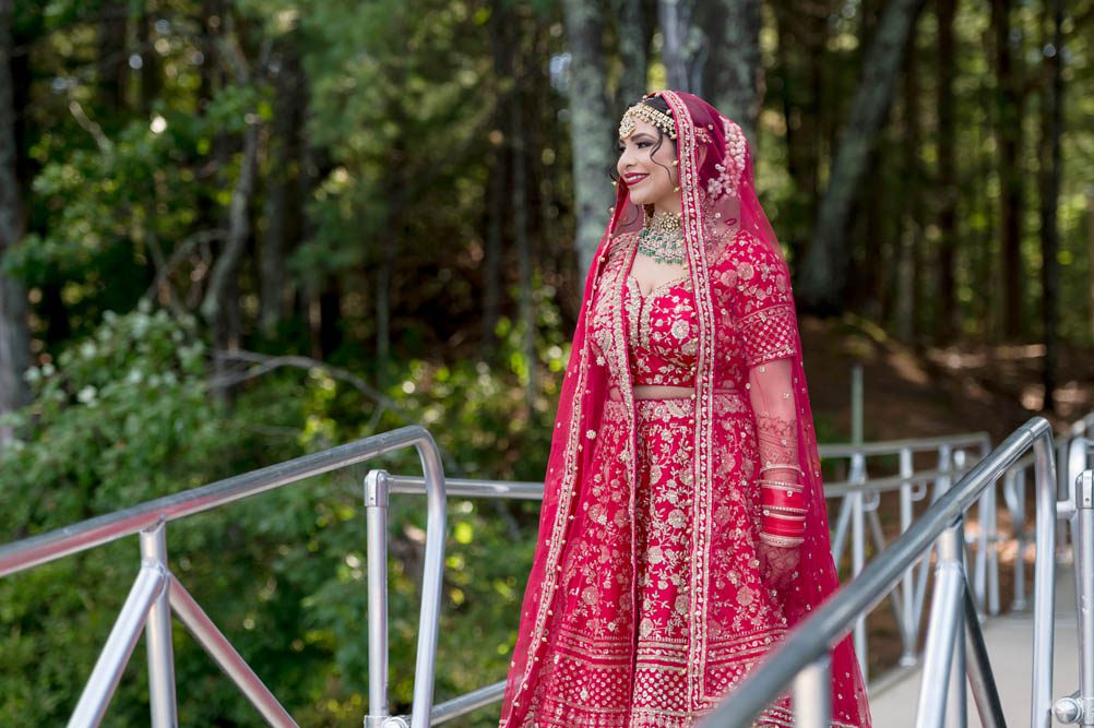 Indian Wedding First Look Sudbury Massachusetts 4