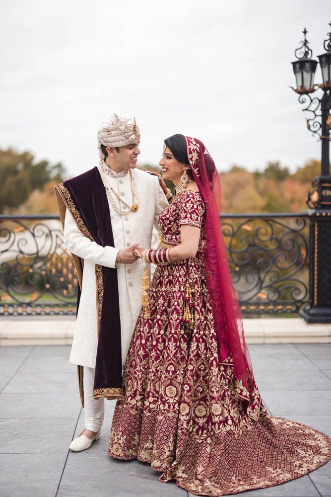 Indian Wedding First Look The Legacy Castle 7