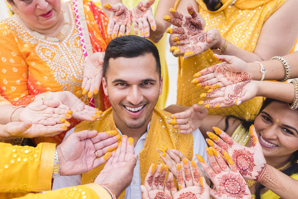 Indian Wedding Haldi Grand Velas Riviera Maya 7