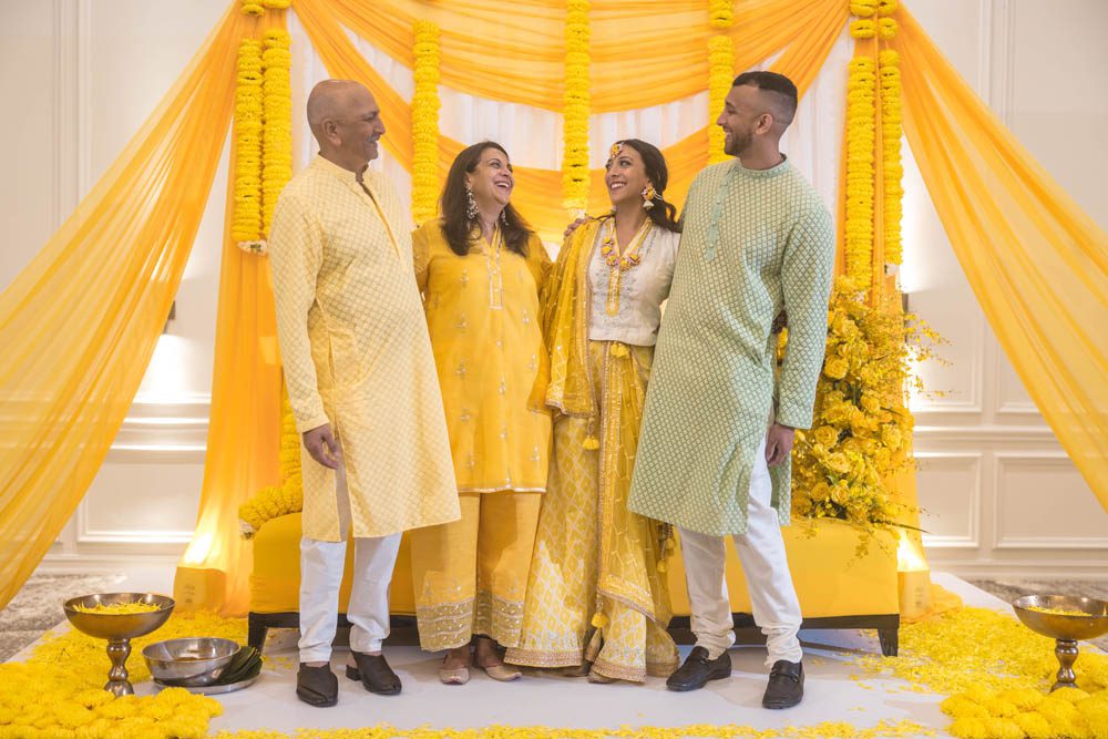 Indian Wedding Haldi PGA National Resort 10
