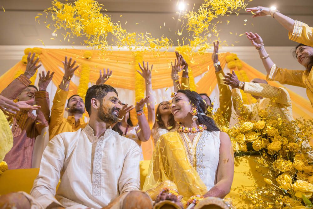 Indian Wedding Haldi PGA National Resort 4