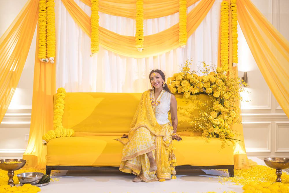Indian Wedding Haldi PGA National Resort 6