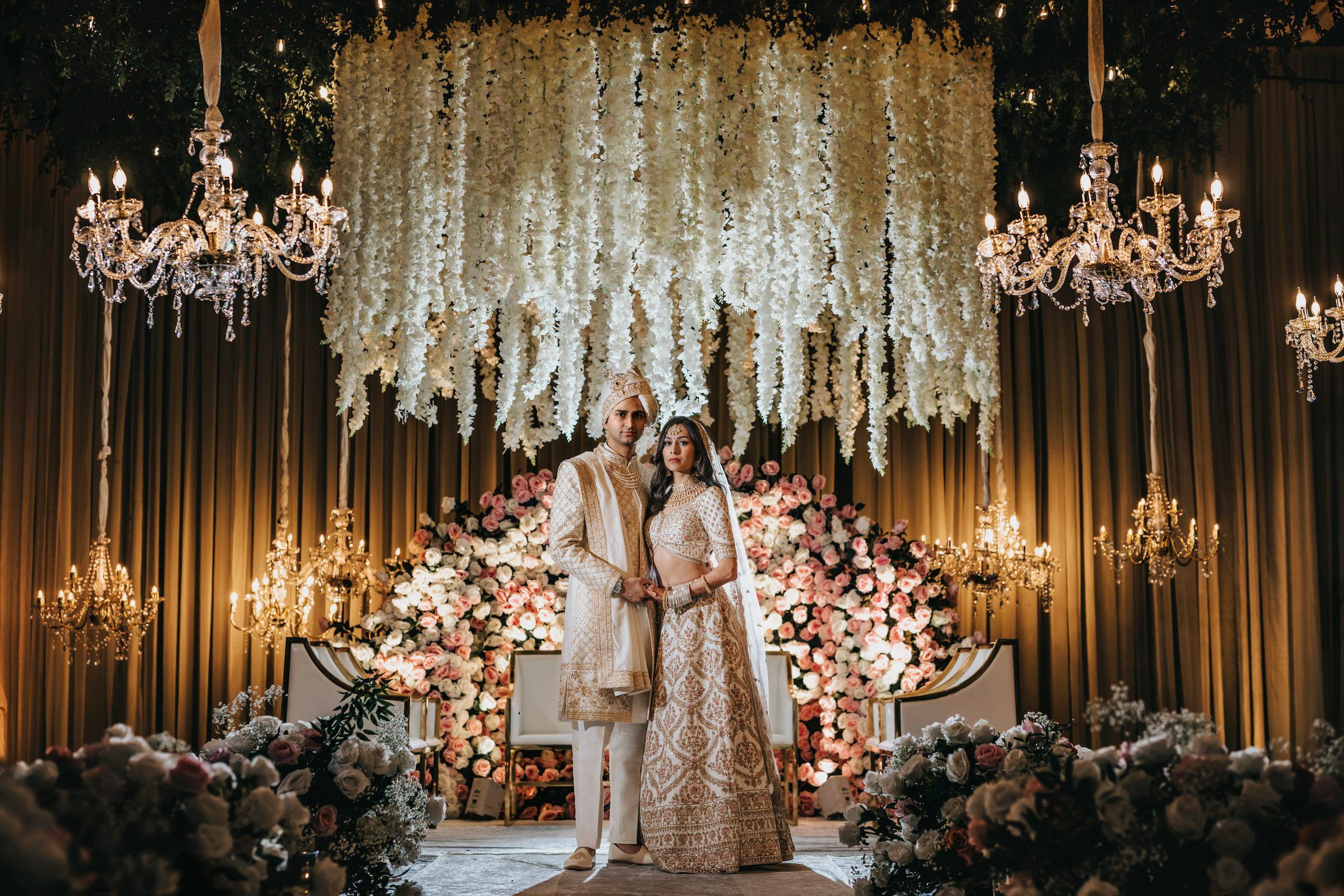 Indian Wedding Hilton Columbus at Easton Mandap P.Taufiq