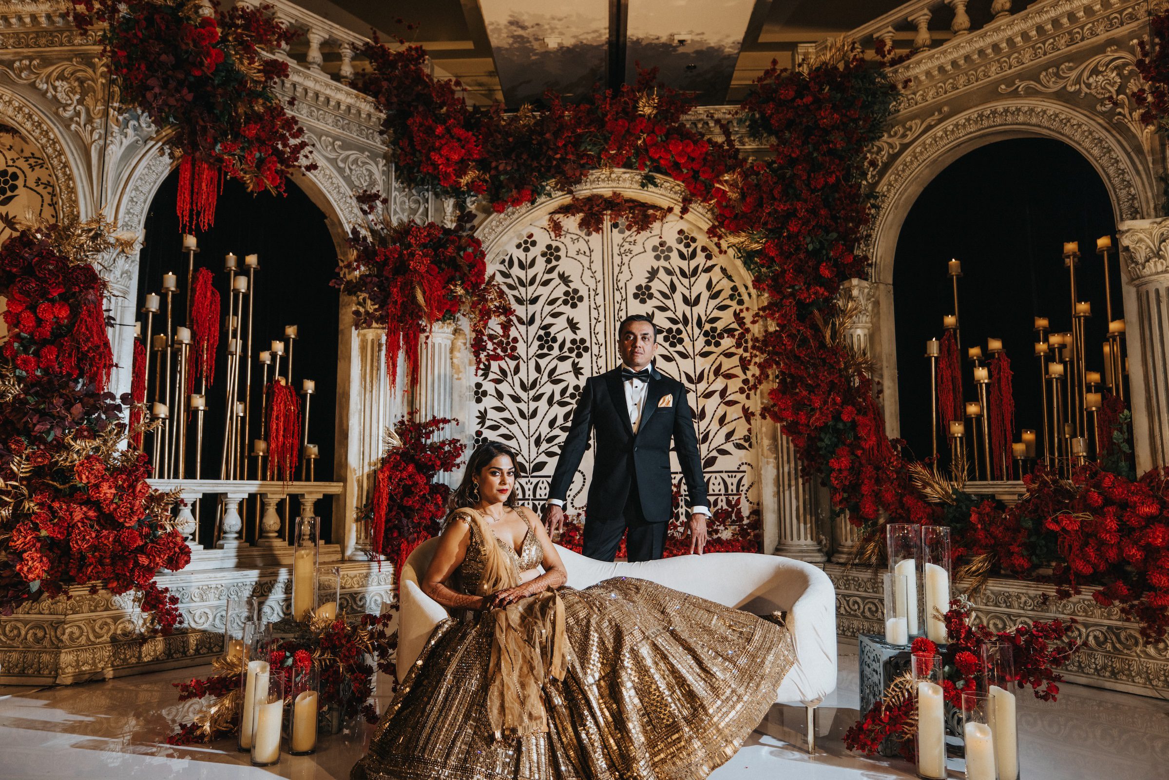 Indian Wedding Newark Liberty International Airport Marriott Couples P.Taufiq