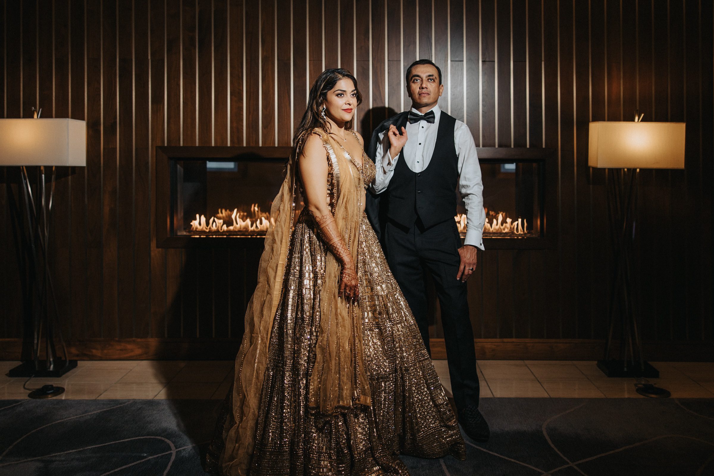 Indian Wedding Newark Liberty International Airport Marriott Reception Shoot P.Taufiq