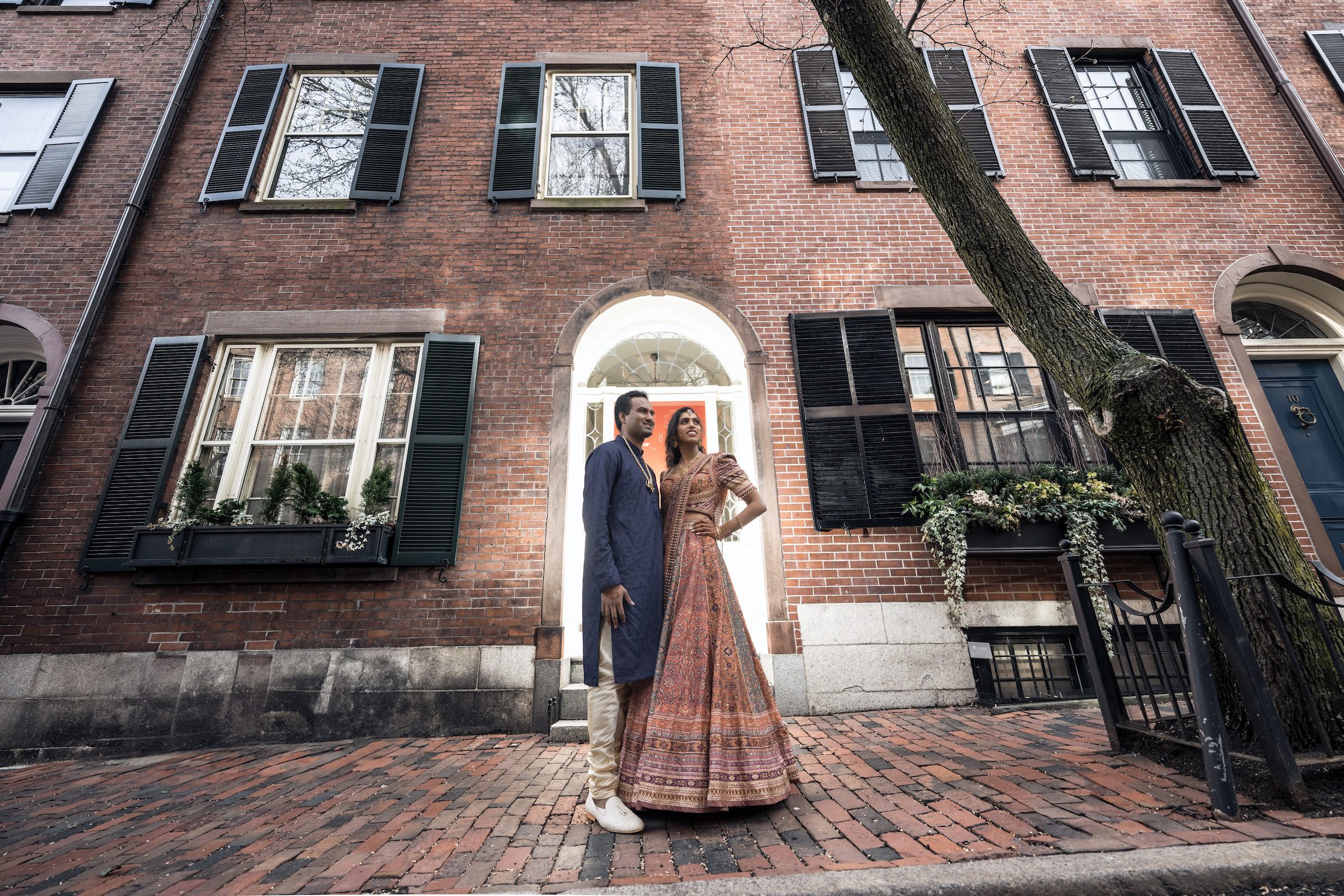 Indian Wedding Omni Boston Hotel at the Seaport couple shoot P.Taufiq
