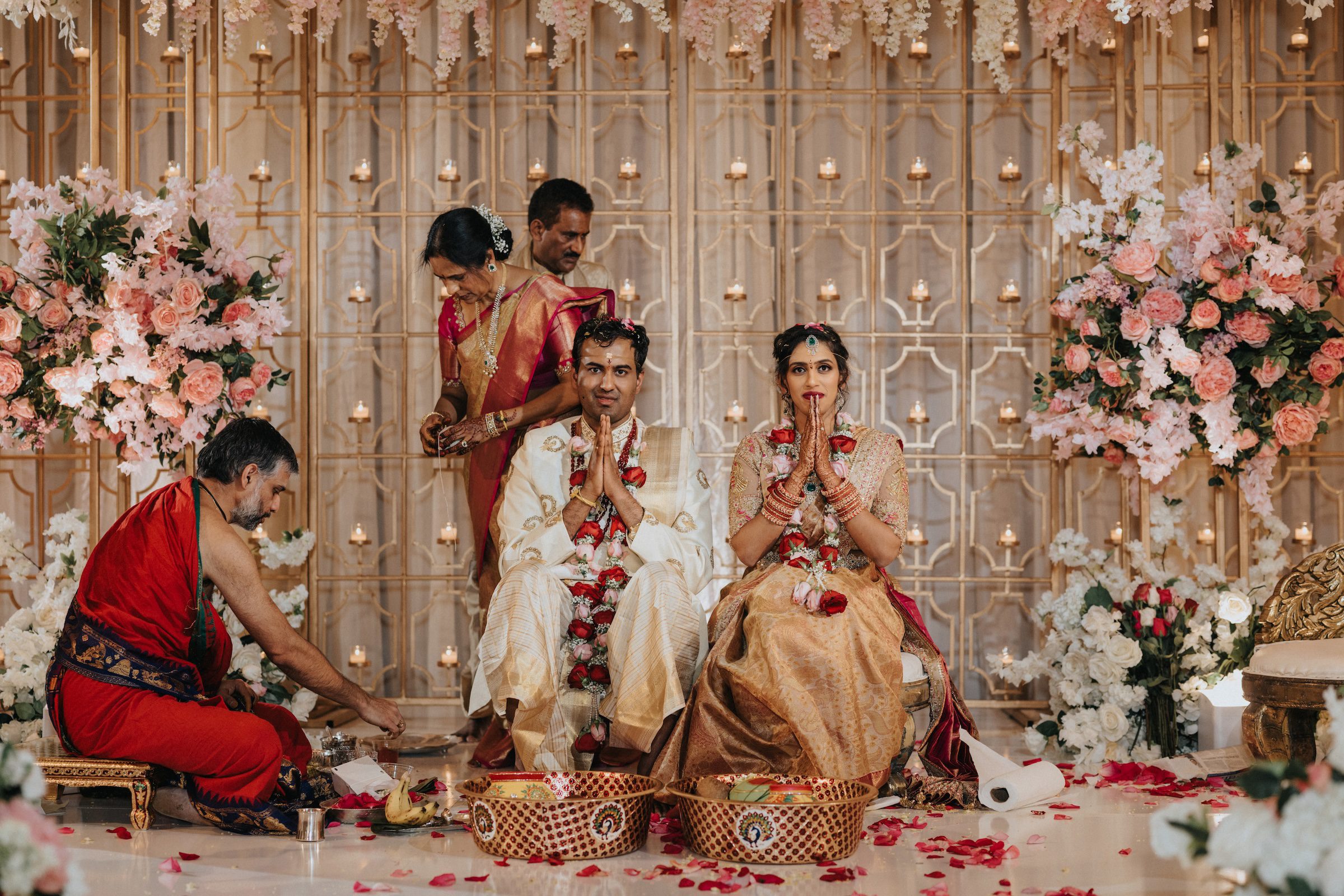 Indian Wedding Omni Boston Hotel at the Seaport pheras P.Taufiq