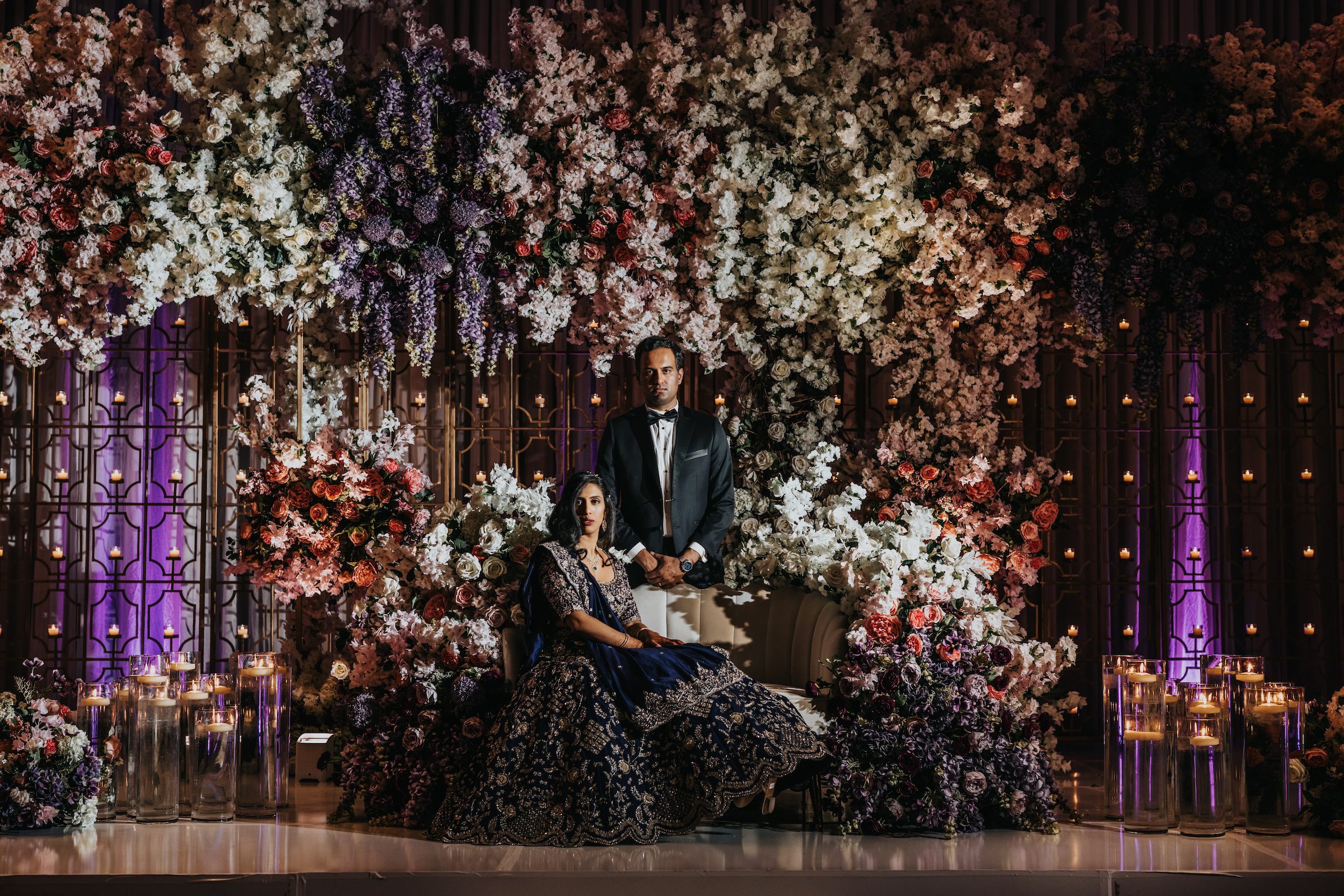 Indian Wedding Omni Boston Hotel at the Seaport reception P.Taufiq