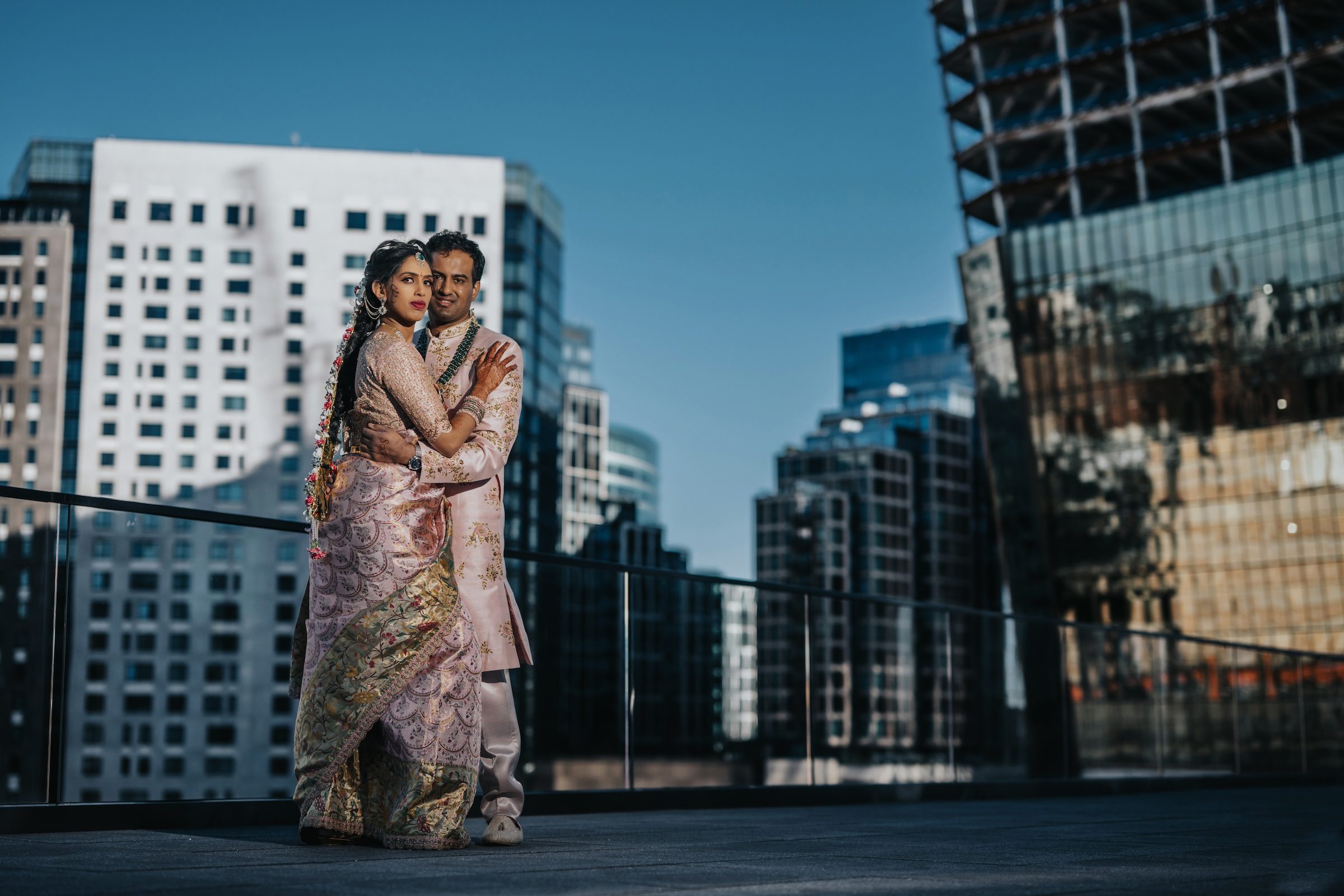 Indian Wedding Omni Boston Hotel at the Seaport wedding shoot P.Taufiq