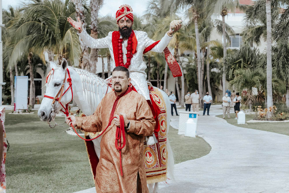 Indian Wedding Photography Baraat Boston PTaufiq Generations Riviera Maya 6