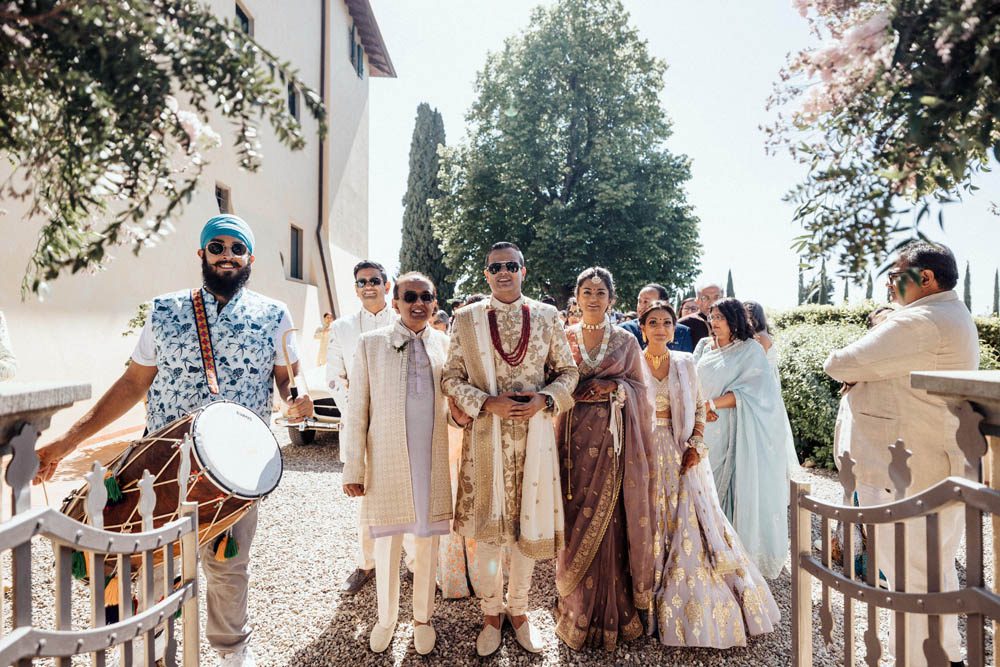 Indian Wedding Photography Baraat Boston Ptaufiq Como Castello Del Nero 8