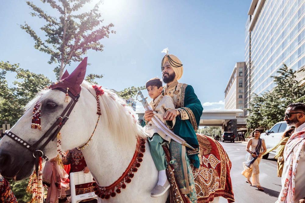 Indian Wedding Photography Baraat Boston Ptaufiq Gaylord National Resort 2