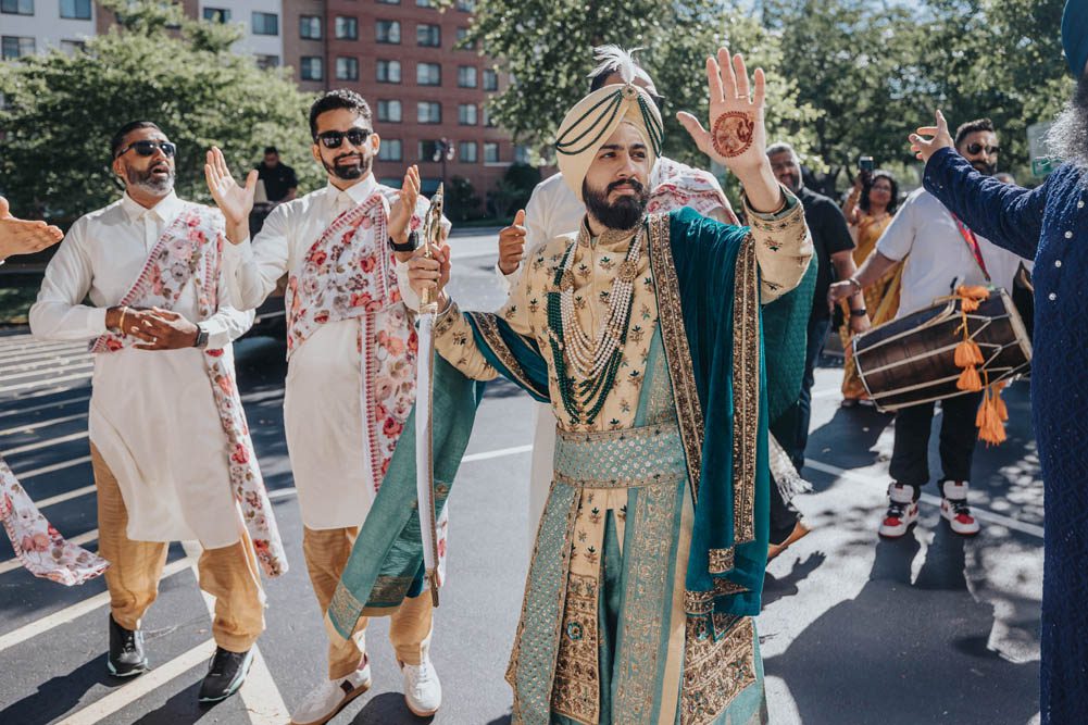 Indian Wedding Photography Baraat Boston Ptaufiq Gaylord National Resort 4