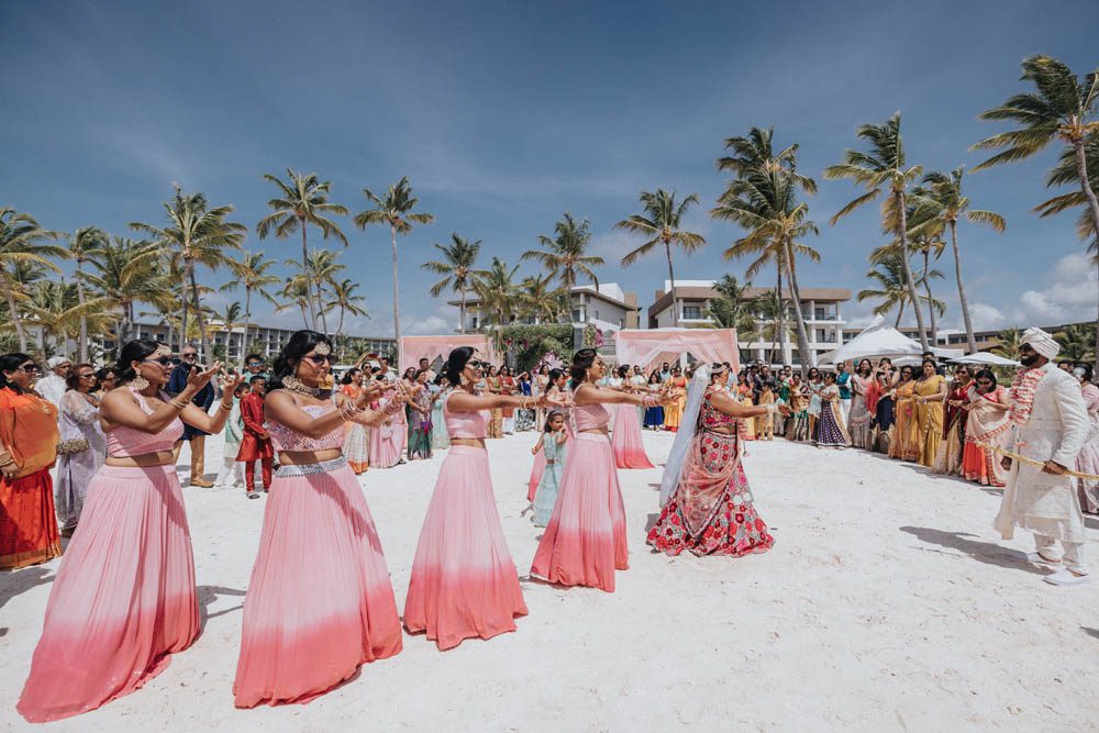 Indian Wedding Photography Baraat Boston Ptaufiq Hyatt Zilara Cap Cana 2