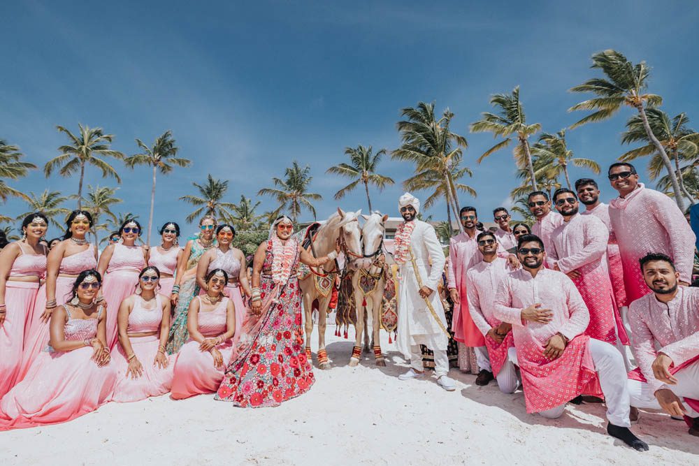 Indian Wedding Photography Baraat Boston Ptaufiq Hyatt Zilara Cap Cana 3