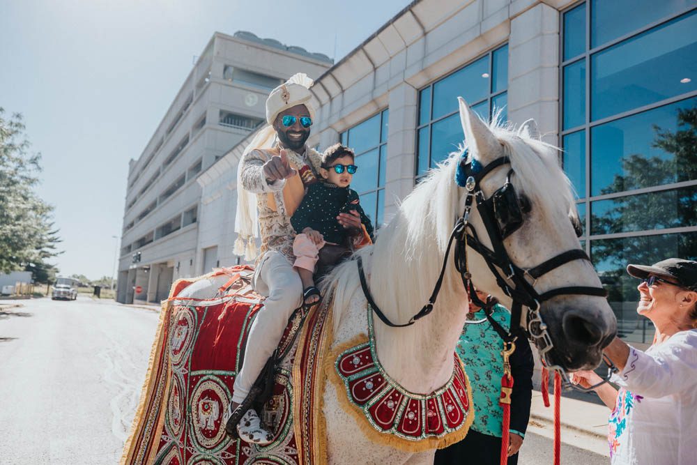 Indian Wedding Photography Boston PTaufiq The Westin Chicago Lombard Baraat 7