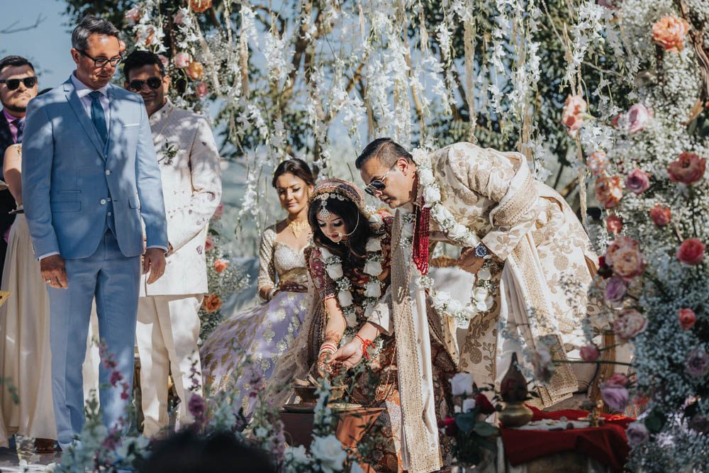 Indian Wedding Photography Ceremony Boston Ptaufiq Como Castello Del Nero 8
