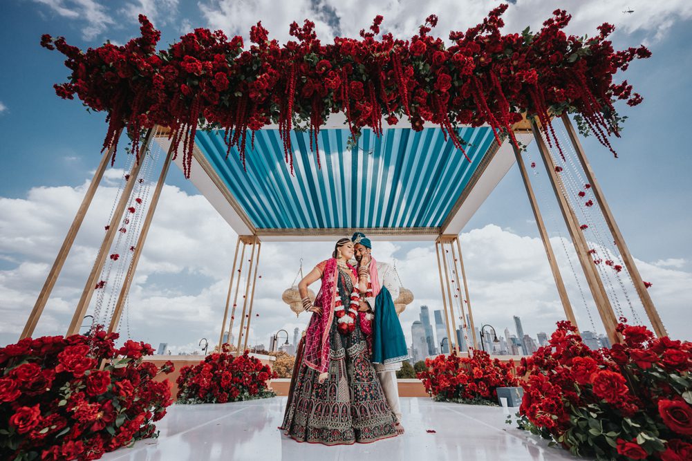 Indian Wedding Photography Ceremony Boston Ptaufiq Hyatt Regency Jersey City 8