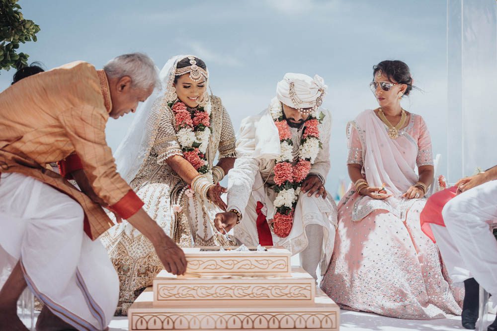 Indian Wedding Photography Ceremony Boston Ptaufiq Hyatt Zilara Cap Cana 5