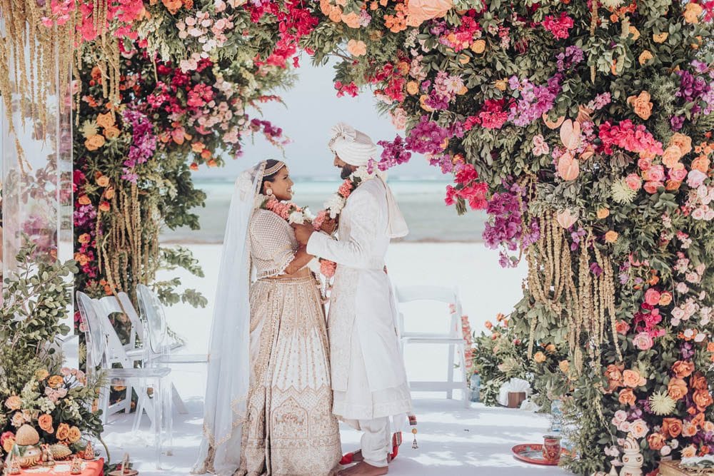Indian Wedding Photography Ceremony Boston Ptaufiq Hyatt Zilara Cap Cana 6