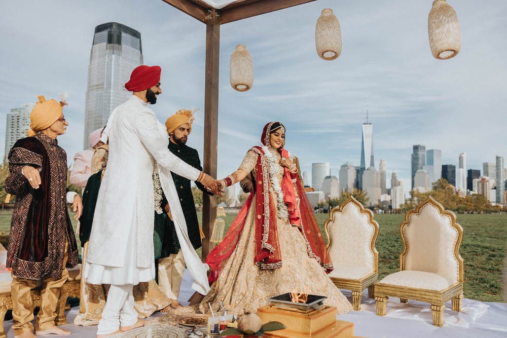 Indian Wedding Photography Ceremony Boston Ptaufiq Liberty House Restaurant and Events 2
