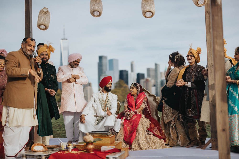 Indian Wedding Photography Ceremony Boston Ptaufiq Liberty House Restaurant and Events 9