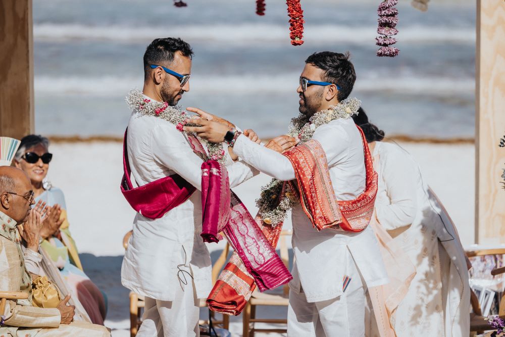 Indian Wedding Photography Ceremony Ptaufiq Destination Tulum Mexico 15