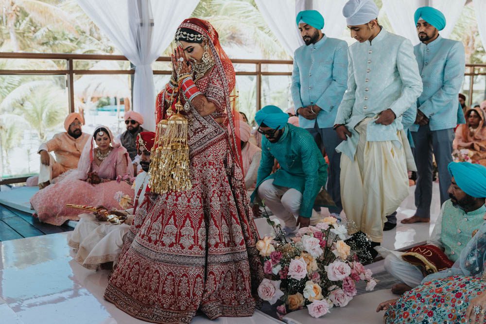 Indian Wedding Photography Ceremony Ptaufiq Generations Riviera Maya Cancun 3