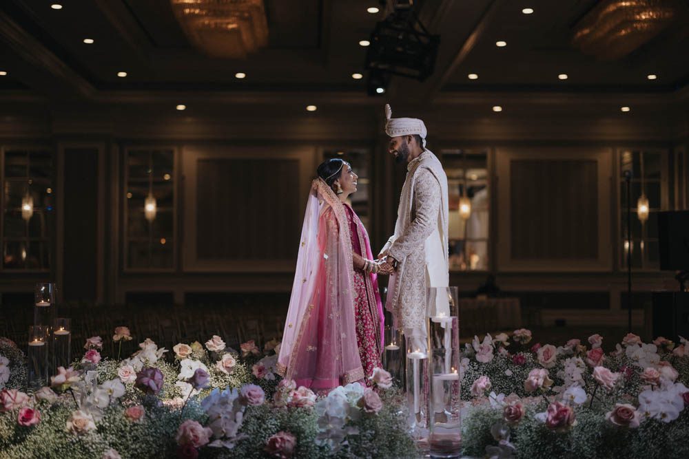 Indian Wedding Photography Ceremony Ptaufiq Hilton Columbus at Easton 1