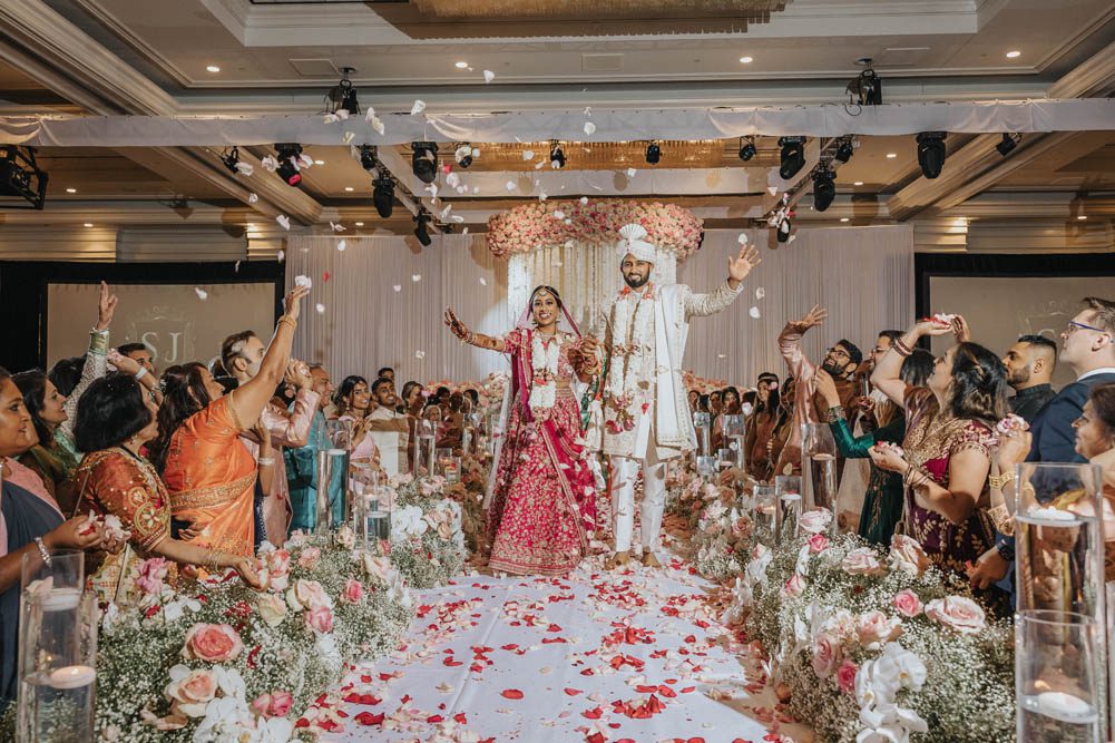 Indian Wedding Photography Ceremony Ptaufiq Hilton Columbus at Easton 2