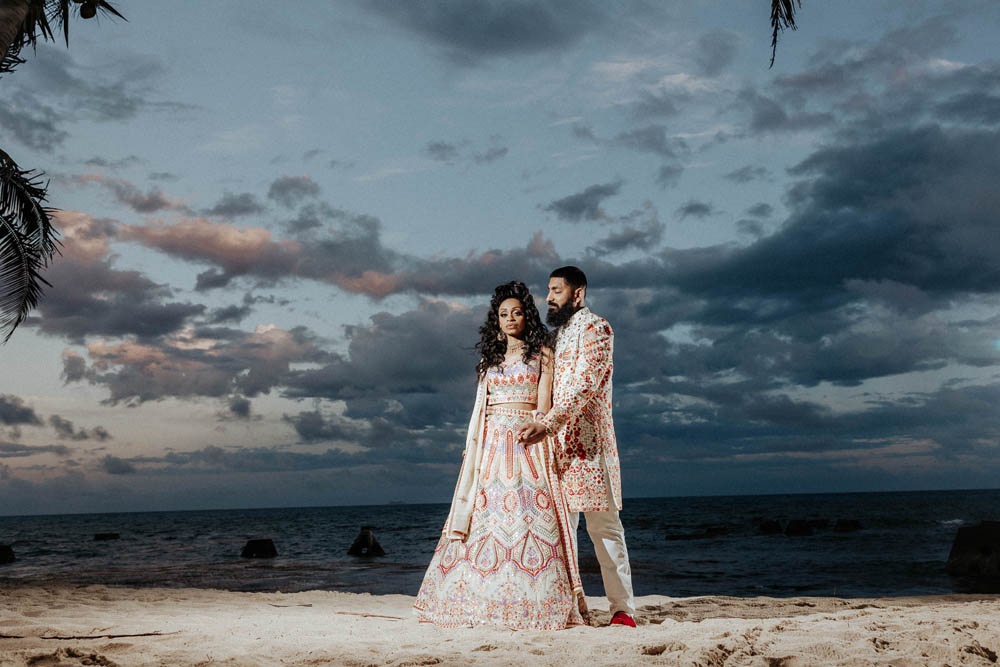 Indian Wedding Photography Couples Portrait Boston PTaufiq Generations Riviera Maya 10