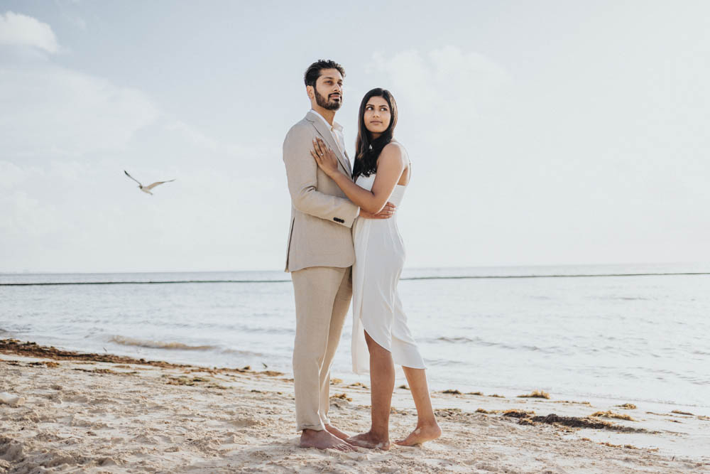 Indian Wedding Photography Couples Portrait Boston Ptaufiq Dreams Natura Resort Cancun 3