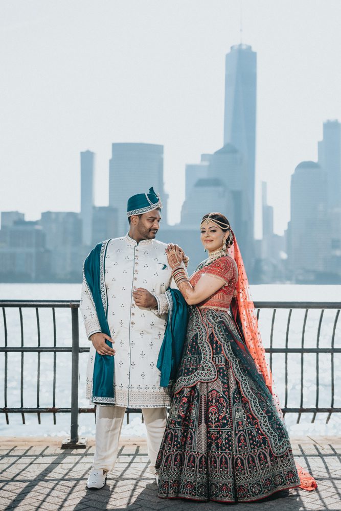 Indian Wedding Photography Couples Portrait Boston Ptaufiq Hyatt Regency Jersey City 1