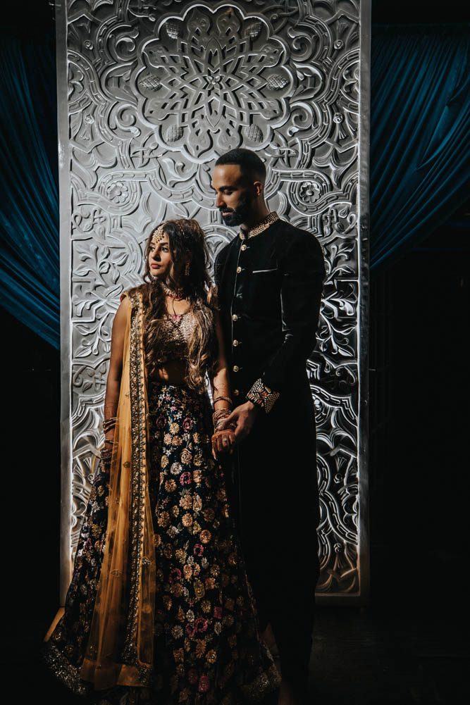 Indian Wedding Photography Couples Portrait Boston Ptaufiq Liberty House Restaurant and Events 11