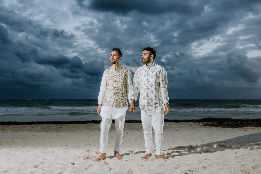 Indian Wedding Photography Couples Portrait Ptaufiq Destination Tulum Mexico 7