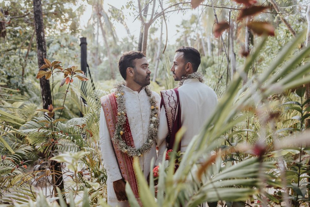 Indian Wedding Photography Couples Portrait Ptaufiq Destination Tulum Mexico 8
