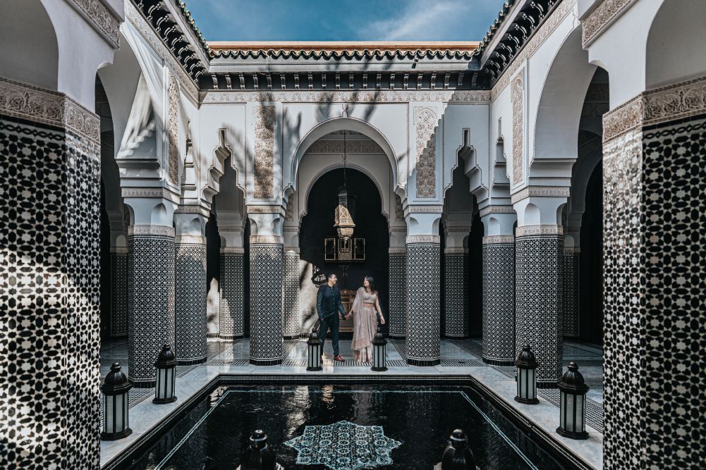 Indian Wedding Photography Couples Portrait Ptaufiq Selman Marrakech 8