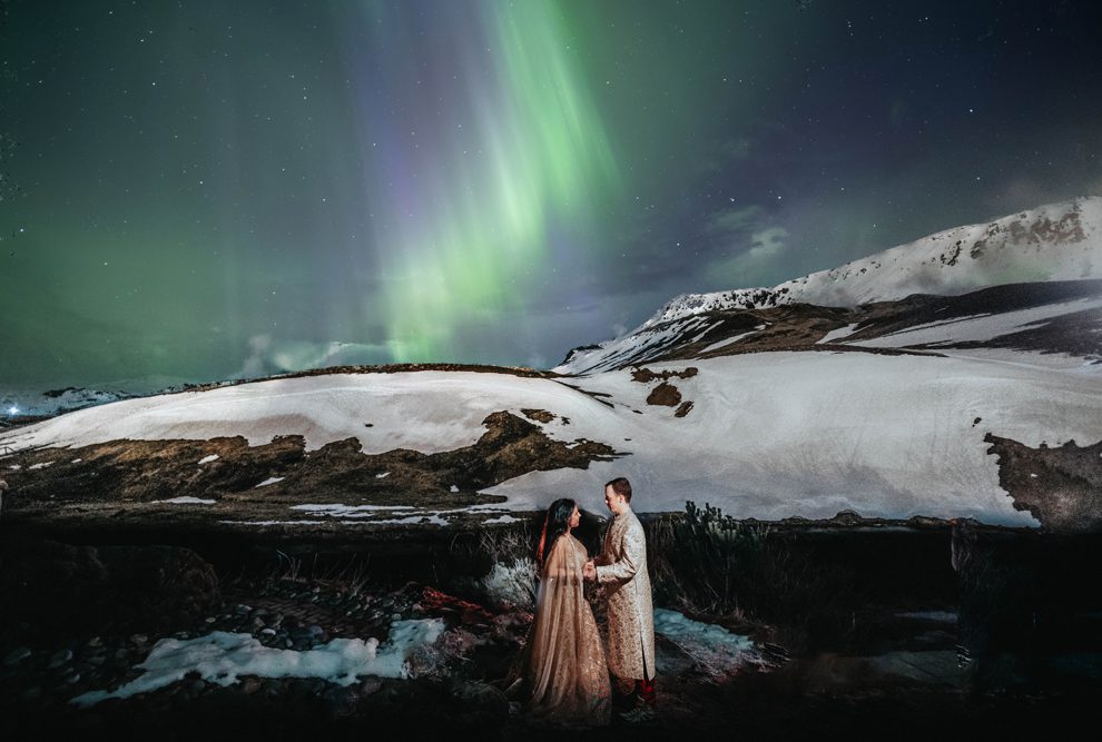 Indian Wedding Photography Destination Engagement Ptaufiq Iceland 6