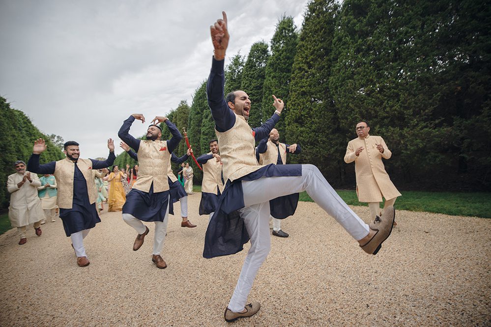 Indian Wedding Photography Destination Wedding Huntington New York Oheka Castle Baraat 7