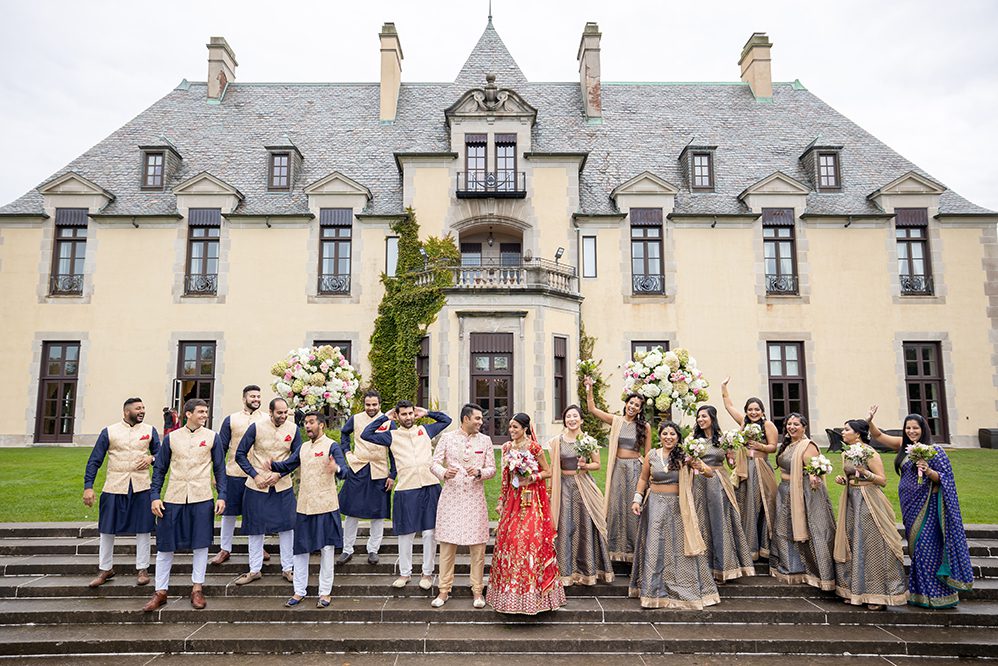 Indian Wedding Photography Destination Wedding Huntington New York Oheka Castle Ceremony 10