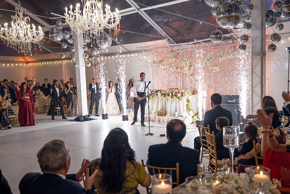 Indian Wedding Photography Destination Wedding Huntington New York Oheka Castle Reception 1