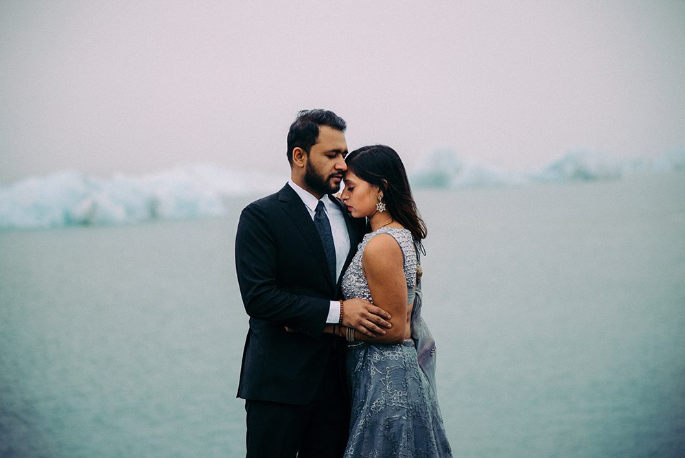 Indian Wedding Photography Destination Wedding Iceland Reynisfjara Beach Engagement 2