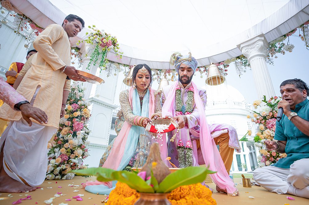 Indian Wedding Photography Destination Wedding India The Fern Hotels Resorts Ceremony