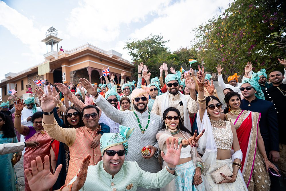 Indian Wedding Photography Destination Wedding Udaipur India Fateh Garh Heritage Resort Baraat 4