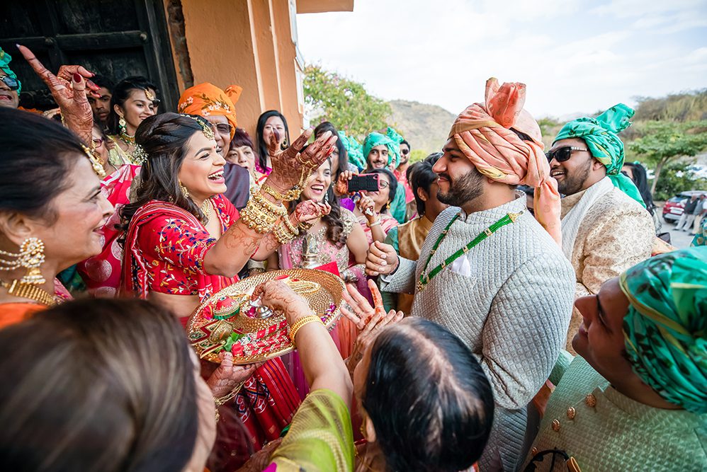 Indian Wedding Photography Destination Wedding Udaipur India Fateh Garh Heritage Resort Baraat 5